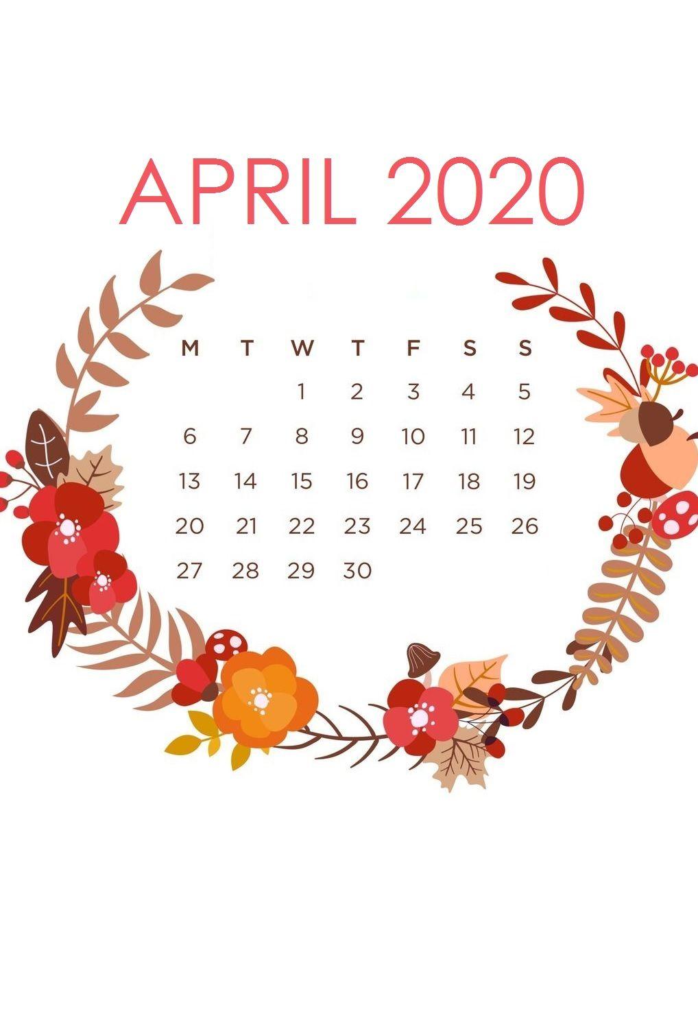 April 2020 Calendar Wallpapers - Top Free April 2020 Calendar ...