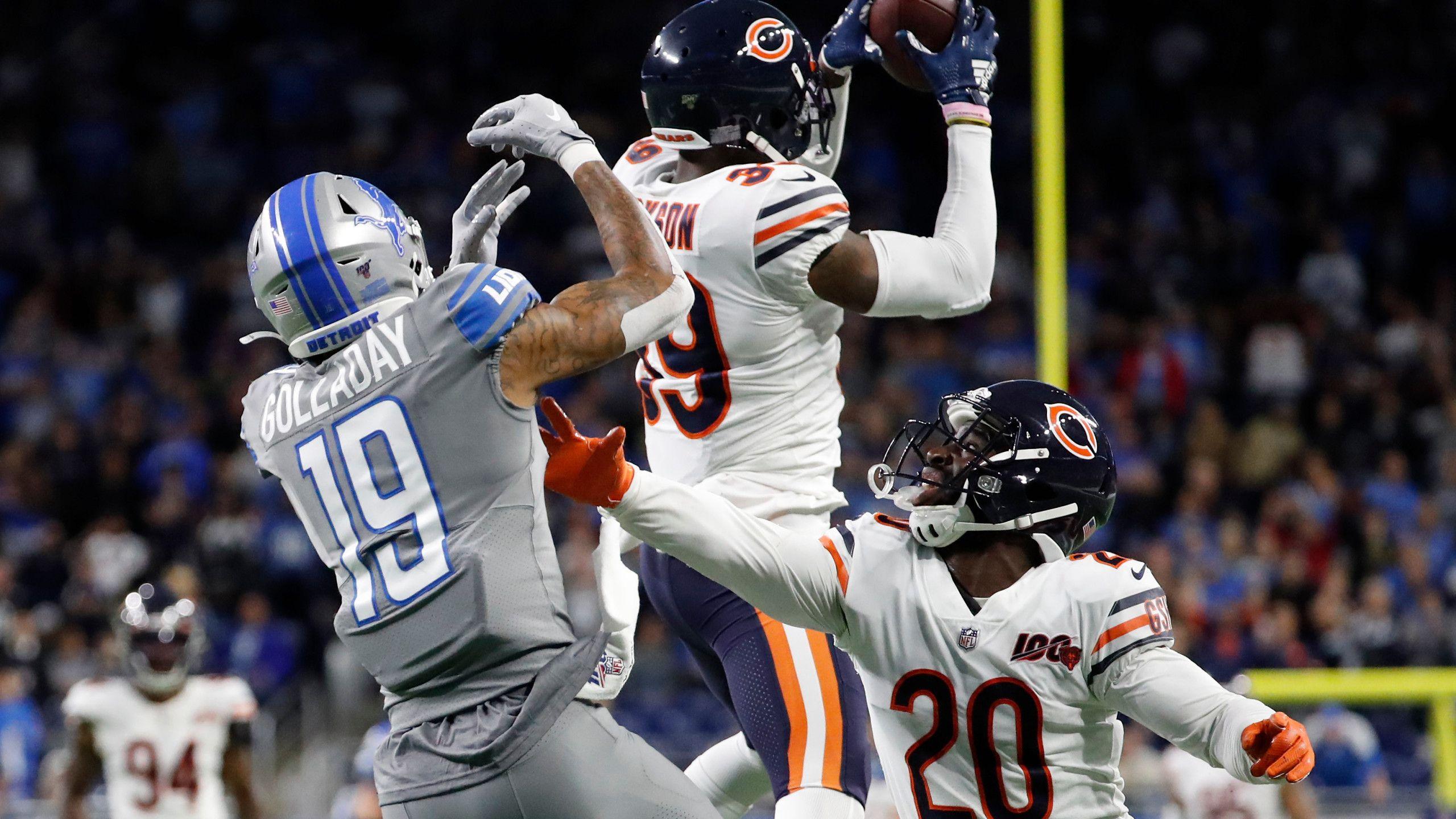 2560x1440 Trubisky's 3rd TD Pass Lifts Bears To 24 20 Win Over Lions