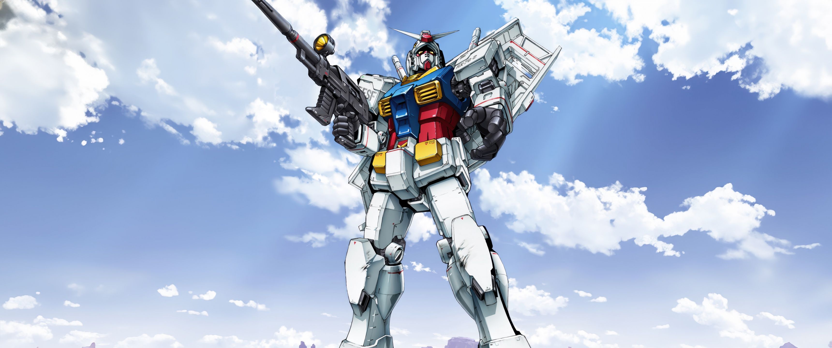 3440x1440 RX 78 2 Gundam Wallpaper 4K, Mobile Suit Gundam, 5K, Robot
