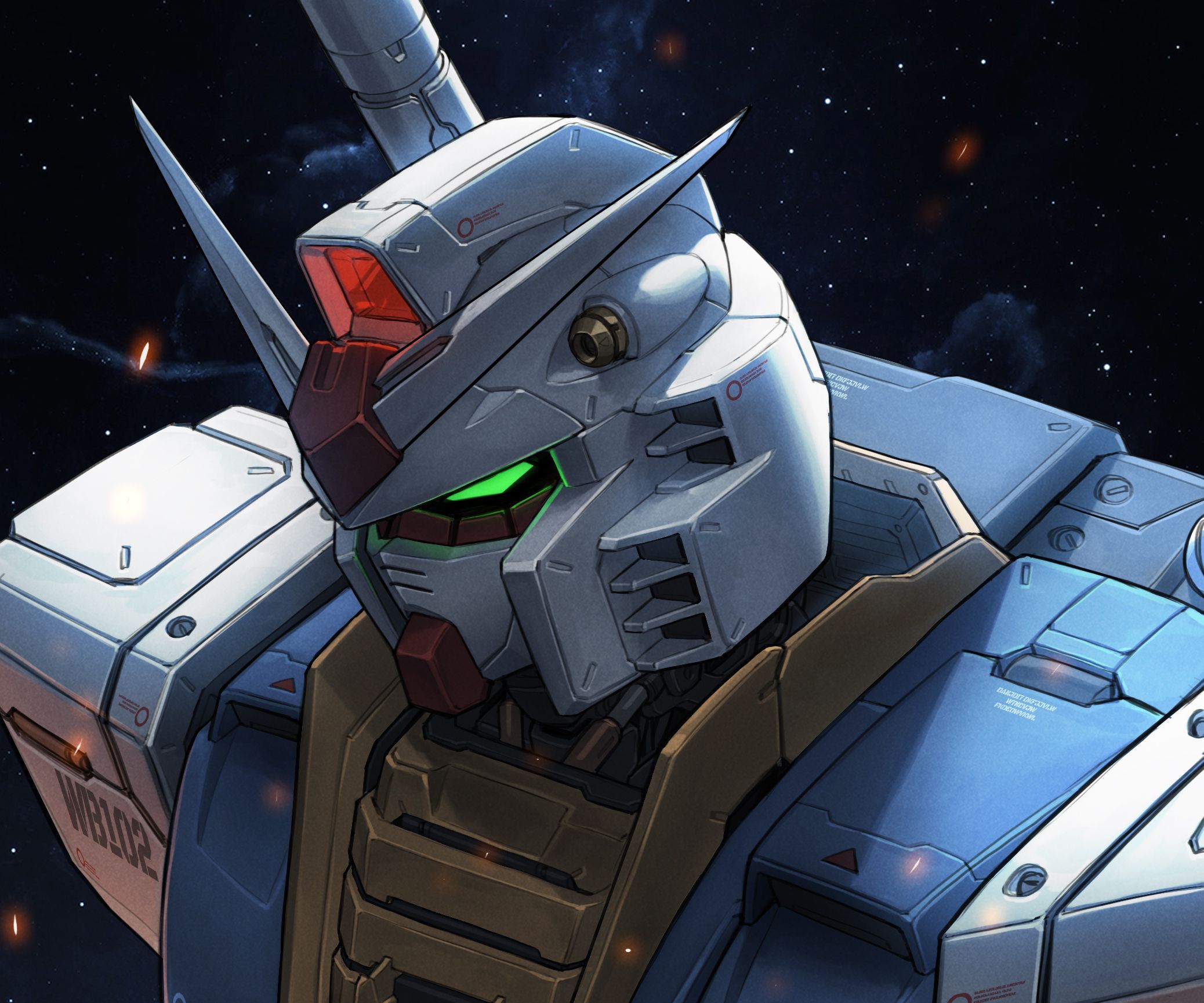 2076x1730 RX 78 2 Gundam HD Wallpaper