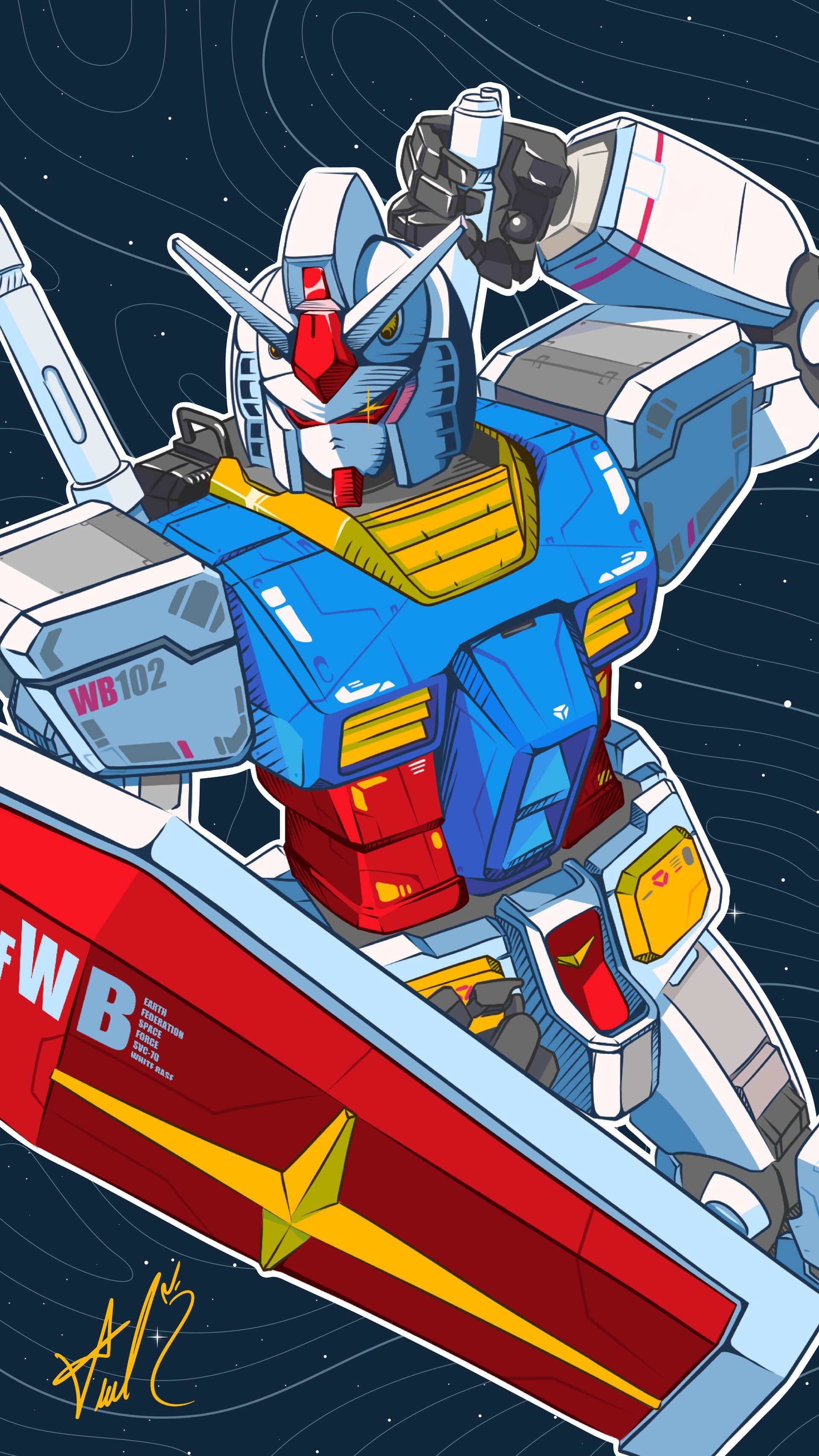 1920x3413 Gundam RX 78