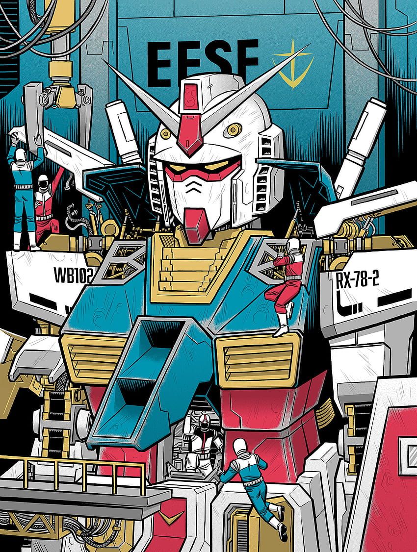 850x1126 Gundam rx 78 HD phone wallpaper