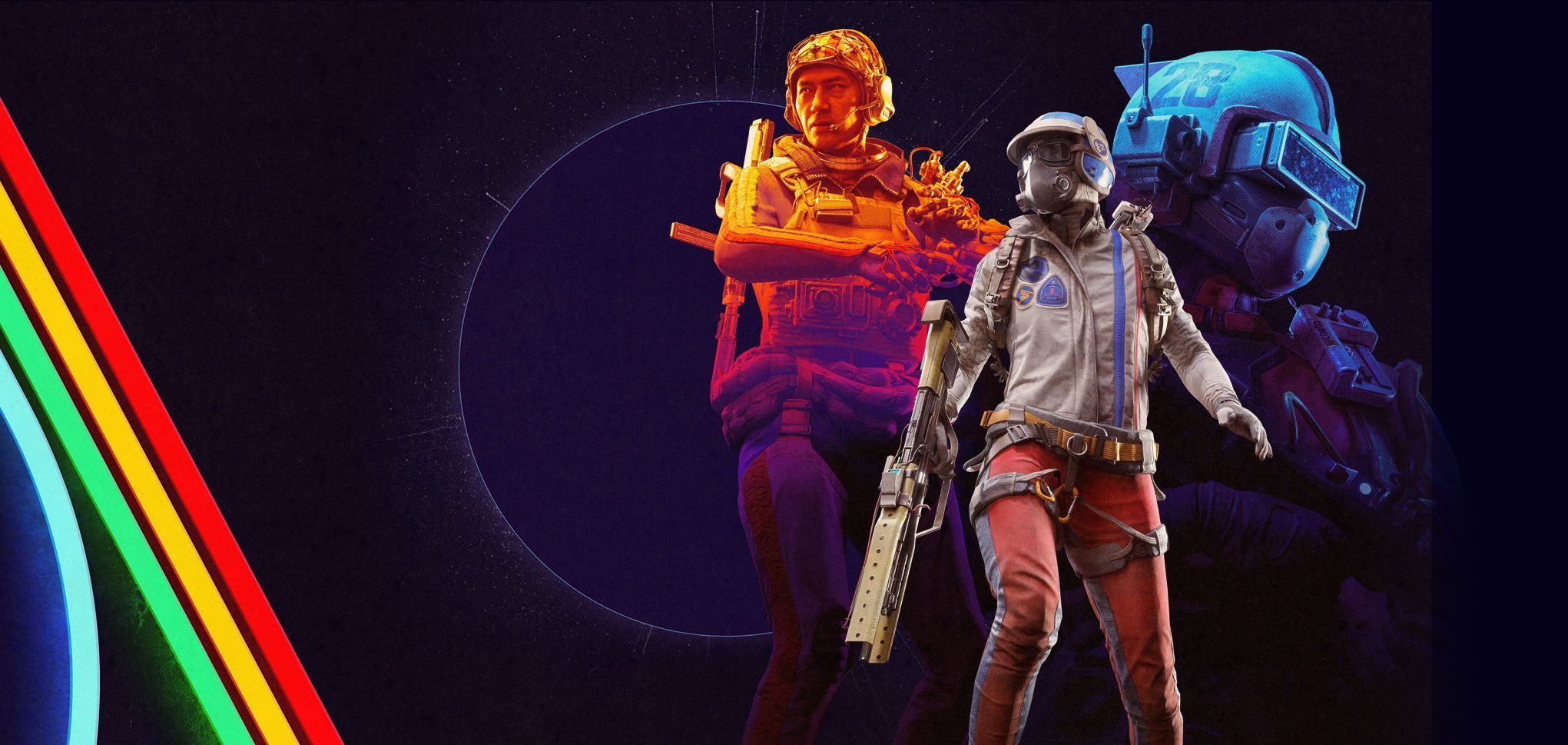 2041x969 Download TV Show ARC Raiders Gaming Art Colorful Wallpaper