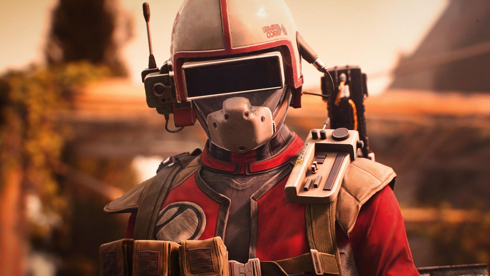 1920x1080 ARC Raiders HD Wallpaper: Futuristic Soldier Close Up
