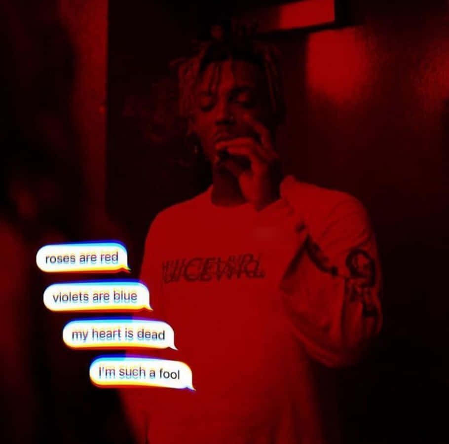 910x900 Download Juice Wrld's Inspirational Quote on Success Wallpaper