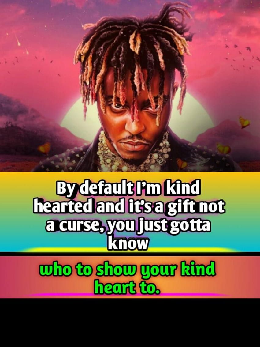 850x1133 Juice WRLD quotes, lyrics, and captions from songs. positive thoughts quotes, Juice Wrld Sad HD phone wallpaper