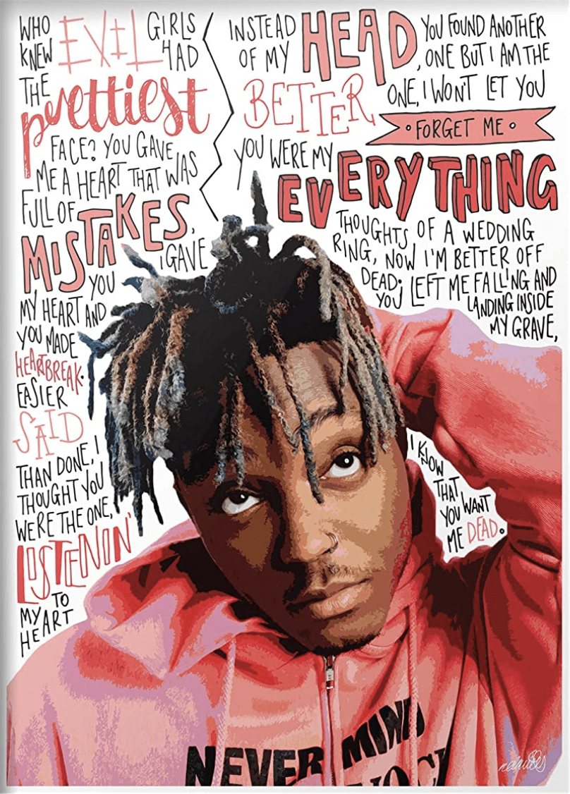 808x1126 Juice WRLD: Reflections of a Broken Heart in Verse