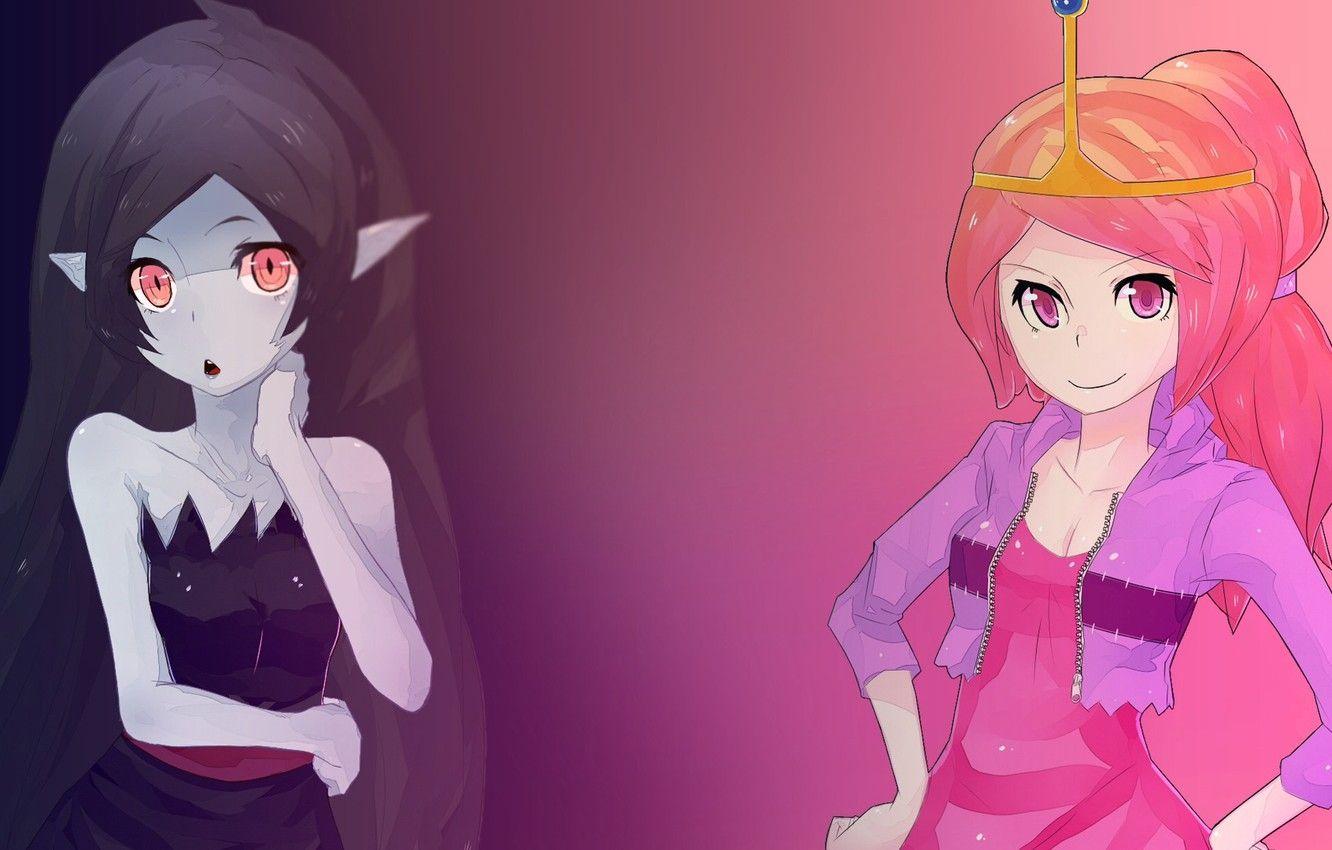 1332x850 Wallpaper Marceline, the Vampire Queen, Princess Bubblegum
