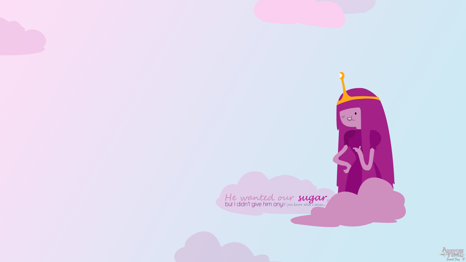 1920x1080 Hack Forums - [Pen Tool] Adventure Time Wallpaper [1920 x 1080]