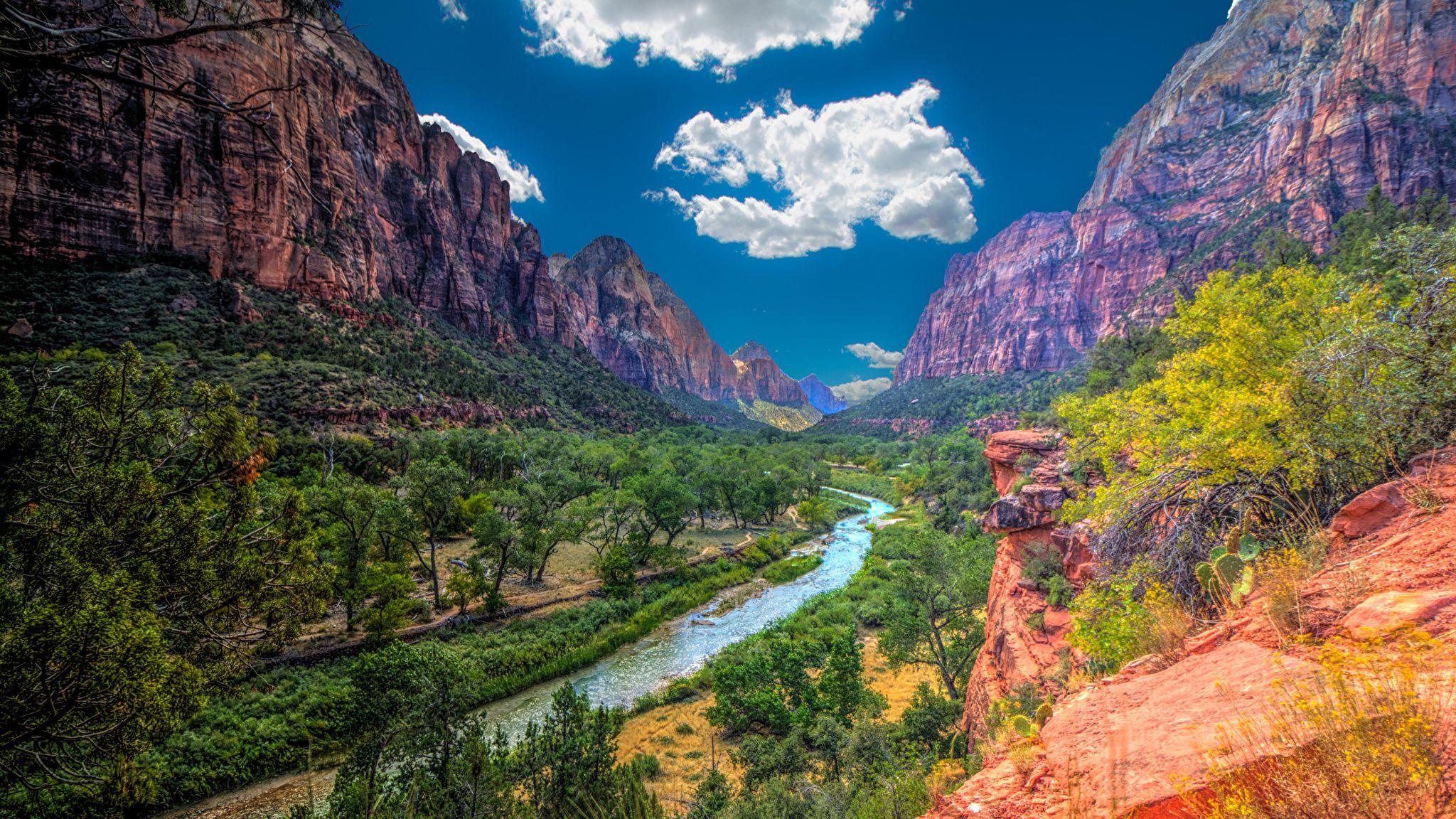 2048x1152 Zion National Park Wallpaper Download E8E521
