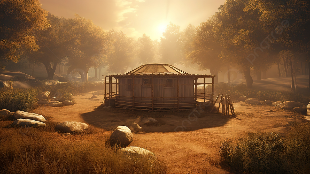 1200x673 Wooden Hut In The Wilderness, Picture Of The Tabernacle In The Wilderness, Tabernacle, Religion Background Image And Wallpaper for Free Download