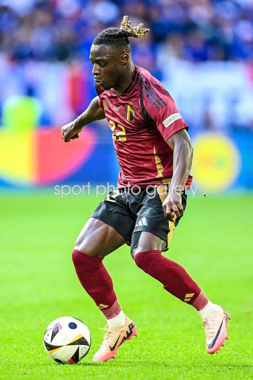 1067x1600 Jeremy Doku Belgium v France Last 16 Dusseldorf EURO 2024 Image
