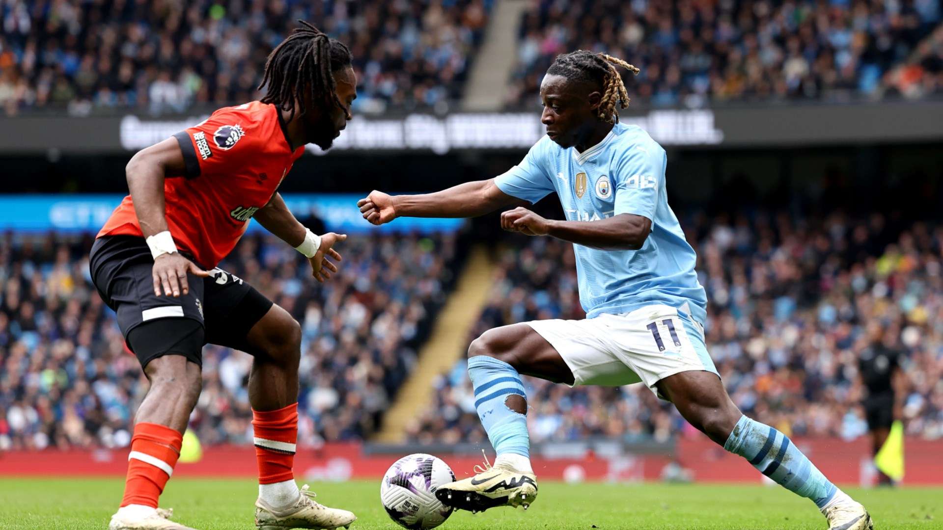 1920x1080 Jeremy Doku Is Man City's Game Changer! Unpredictable Winger Is Pep Guardiola's Secret Weapon In The Premier League Title Race. Goal.com US