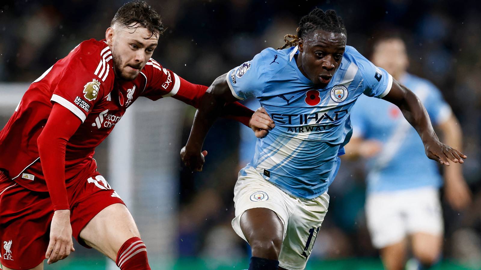 1600x900 Man City 3 0 Liverpool: Doku Made Neville Do Something He's Never Done Before