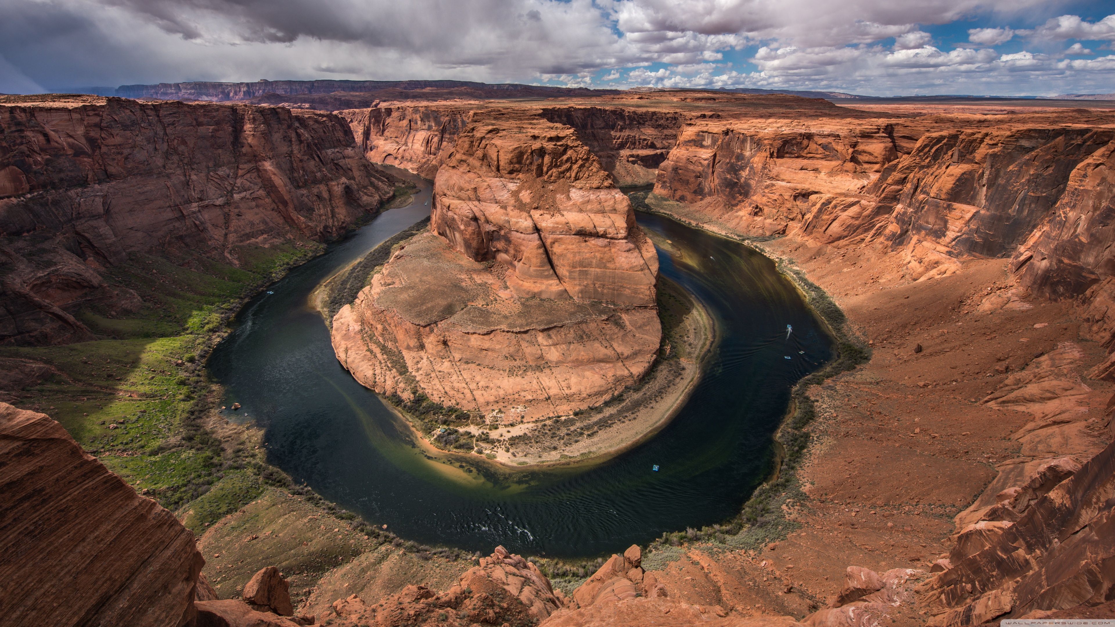 3840x2160 Horseshoe Bend Scenic Overlook, Arizona 4K UHD Wallpaper for UltraHD Desktop and TV : Widescreen and UltraWide Display : Smartphone and Tablet Devices