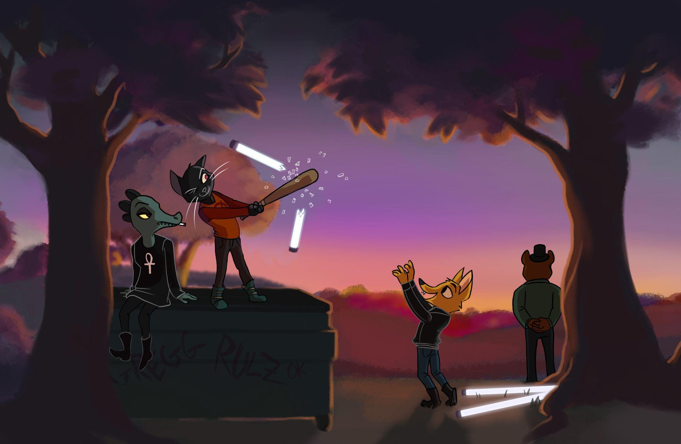 Night in the Woods Phone HD phone wallpaper  Pxfuel