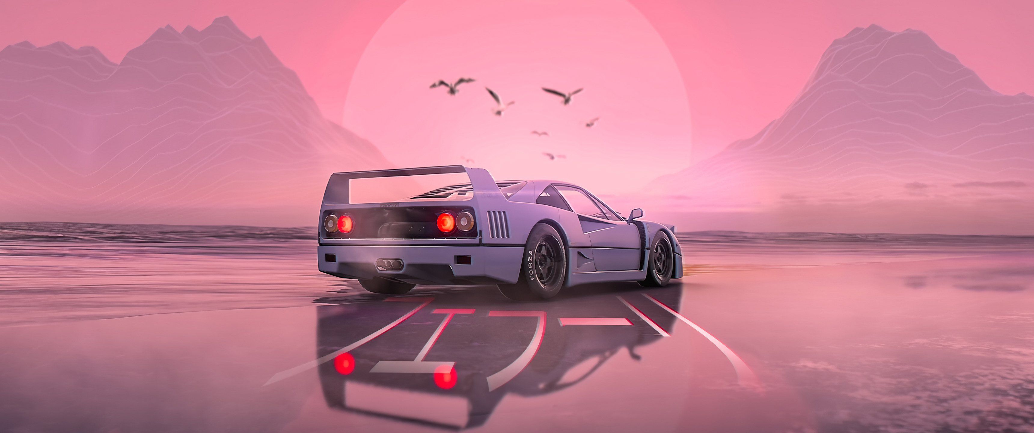 3440x1440 Car Wallpaper