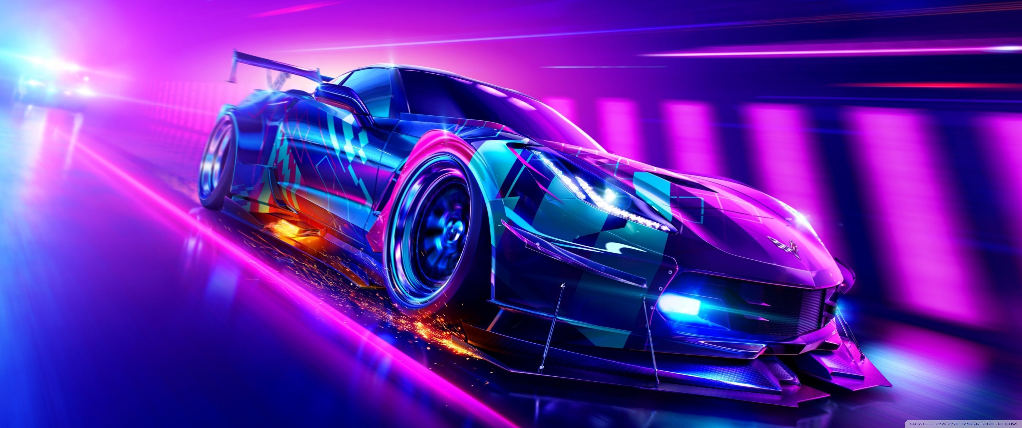 3440x1440 Need for Speed Heat Video Game, Car 4K UHD Wallpaper for UltraHD Desktop and TV : Widescreen and UltraWide Display : Dual Monitor : Smartphone and Tablet Devices