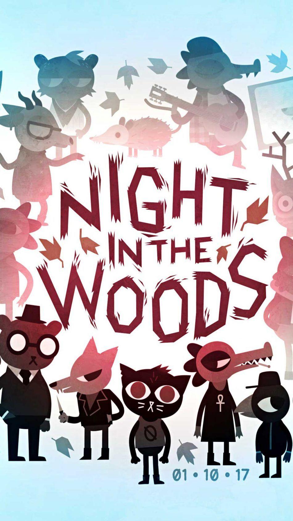 950x1689 Night In The Woods Game Free 4K Ultra HD Mobile Wallpaper