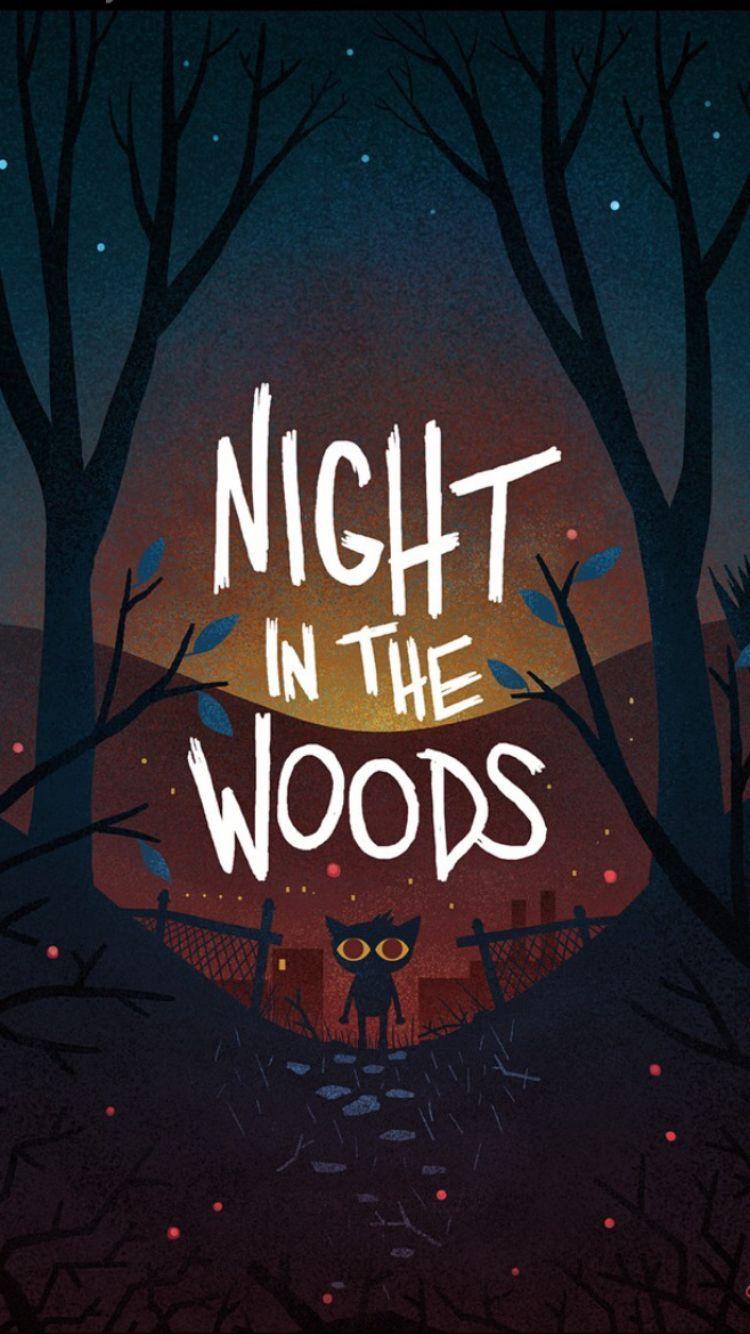 750x1334 Night in the woods Wallpaper not mine. Night in the wood, Game