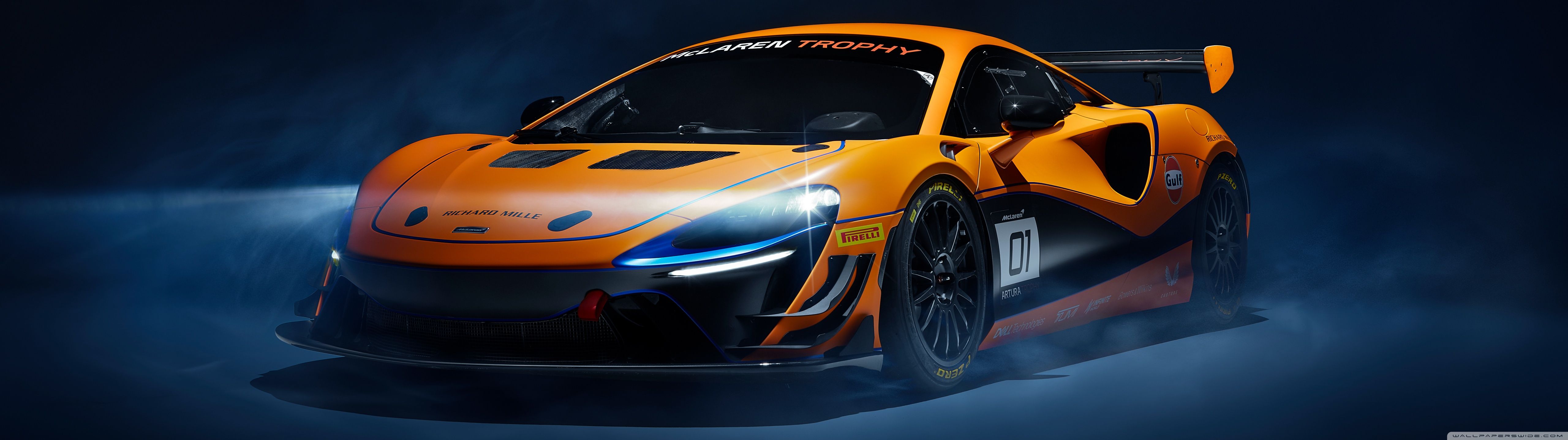 5120x1440 McLaren Artura Trophy Supercar 4K UHD Wallpaper for UltraHD Desktop and TV : Widescreen and UltraWide Display : Dual and Triple Monitor : Smartphone and Tablet Devices
