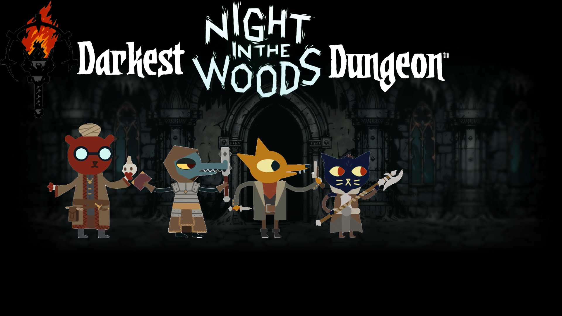 1920x1080 Night in the Darkest Woods. Night in the Woods