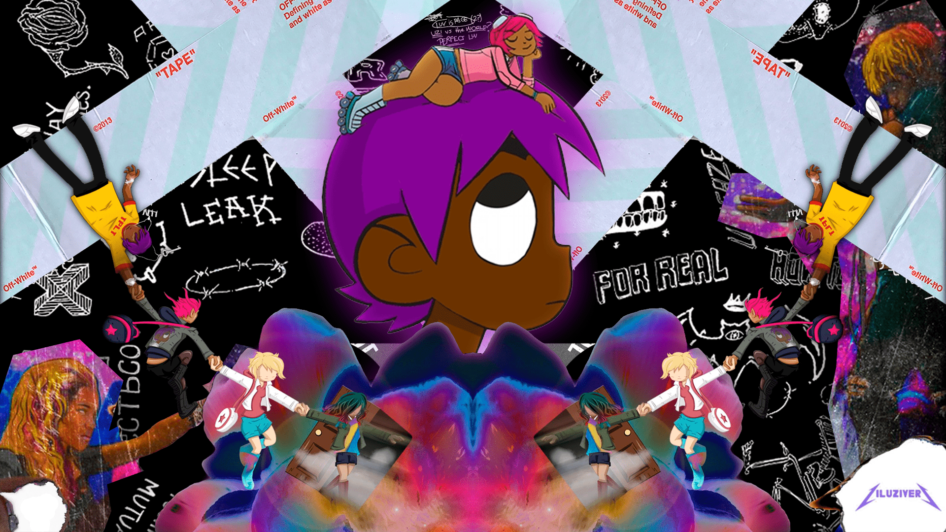 1920x1080 Made a Lil Uzi Vert PC WP based on his albums and inspired