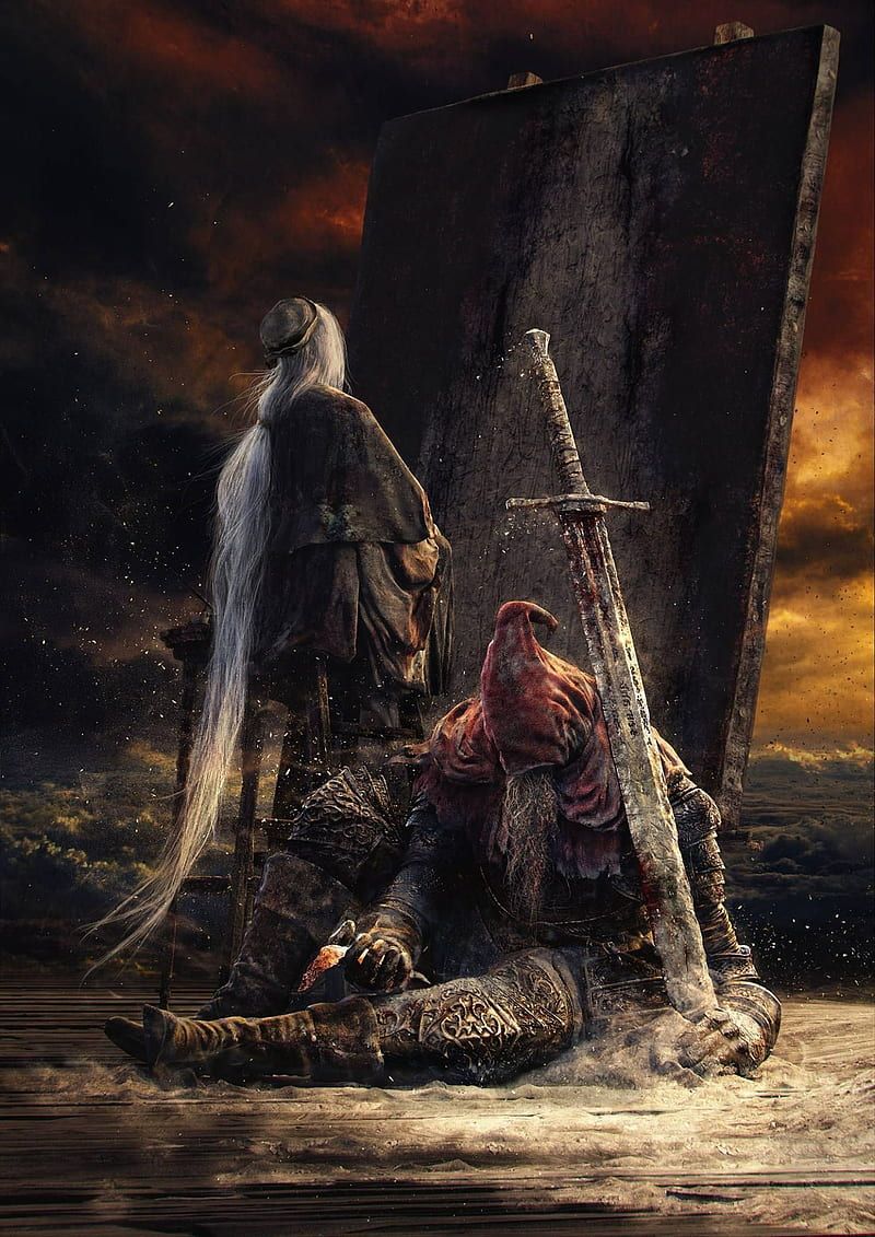 800x1131 Dark Souls Gael, dark souls, HD phone wallpaper