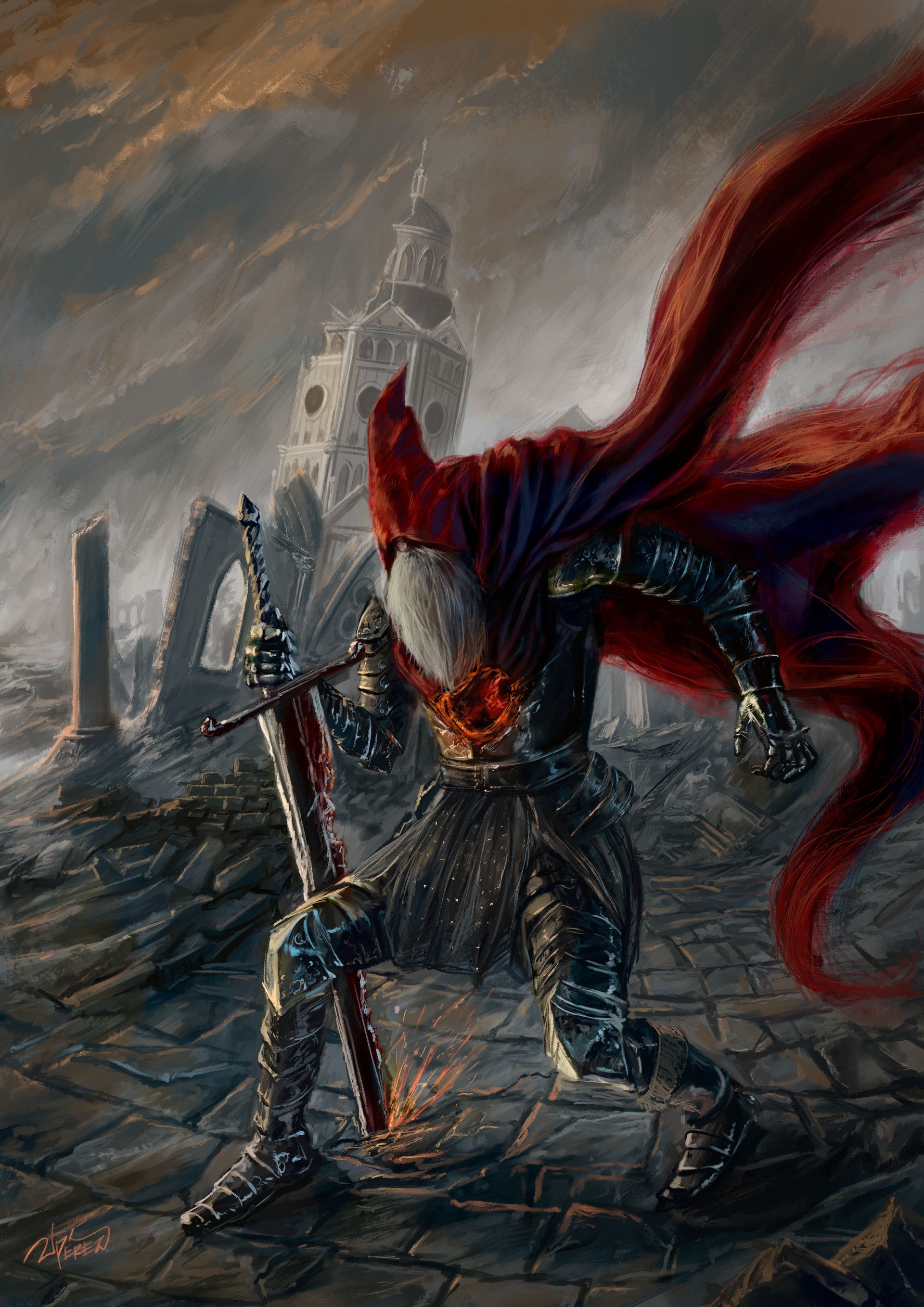1920x2715 Slave Knight Gael
