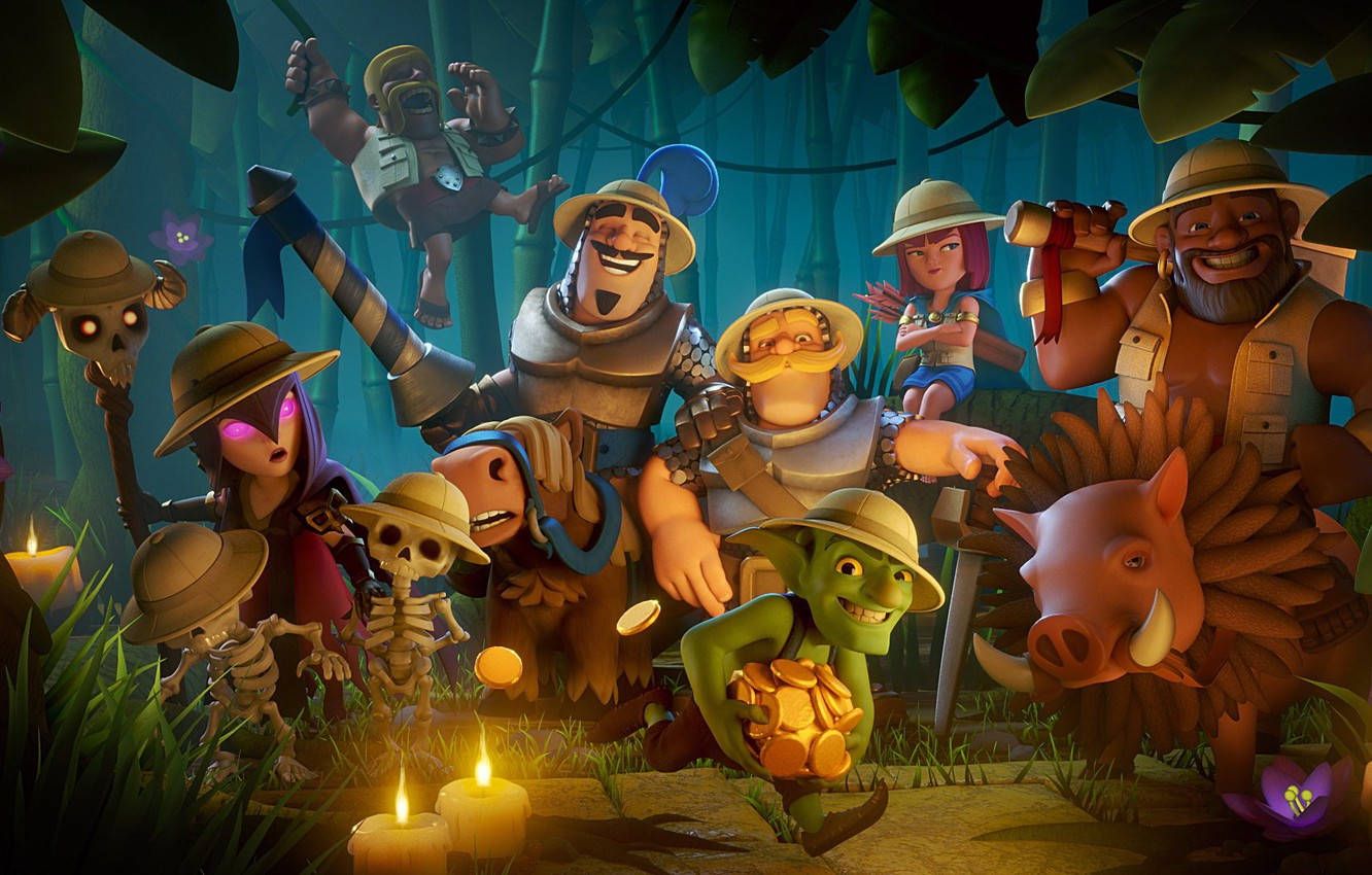 1332x850 Clash Royale Wallpaper