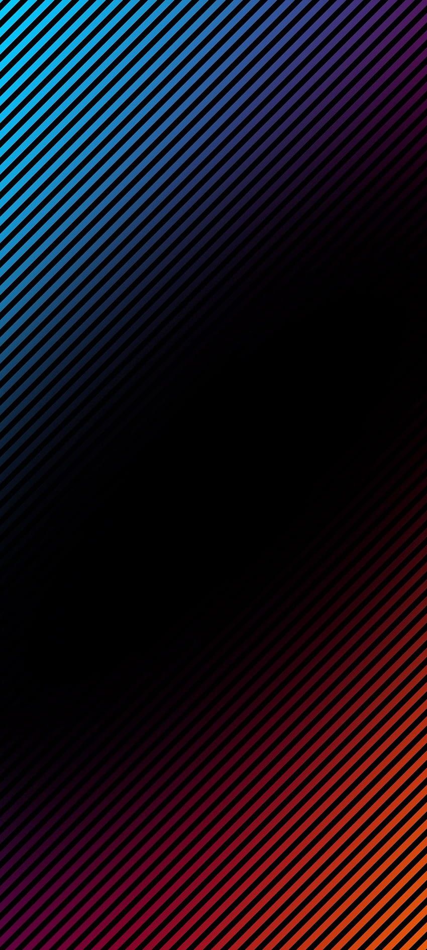850x1889 Black Dark Blue Red Lines Abstract Phone, Dark Blue Mobile HD phone wallpaper