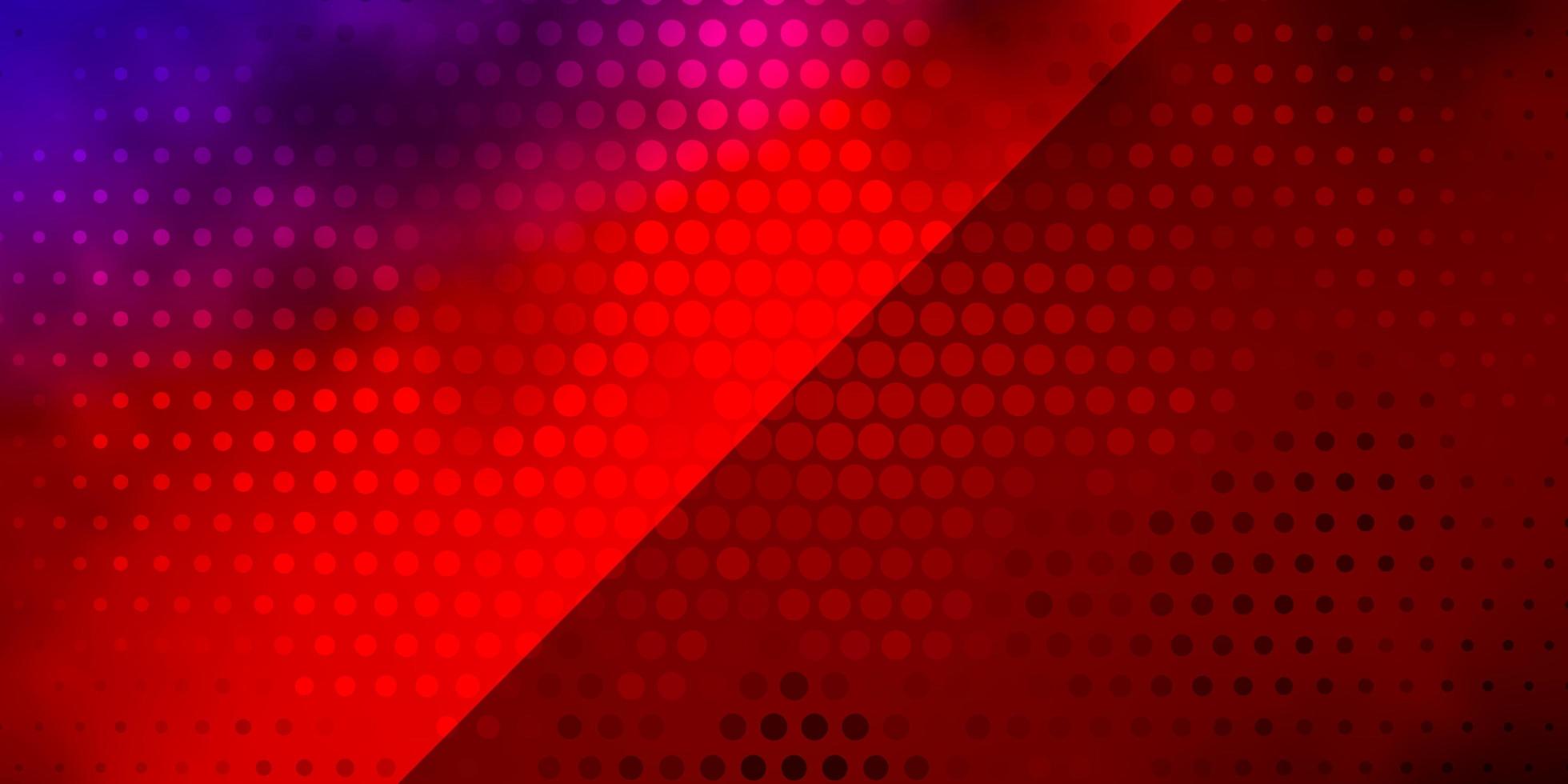 1960x980 Dark Blue, Red vector template with circles. Abstract colorful disks on simple gradient background. Pattern for wallpaper, curtains