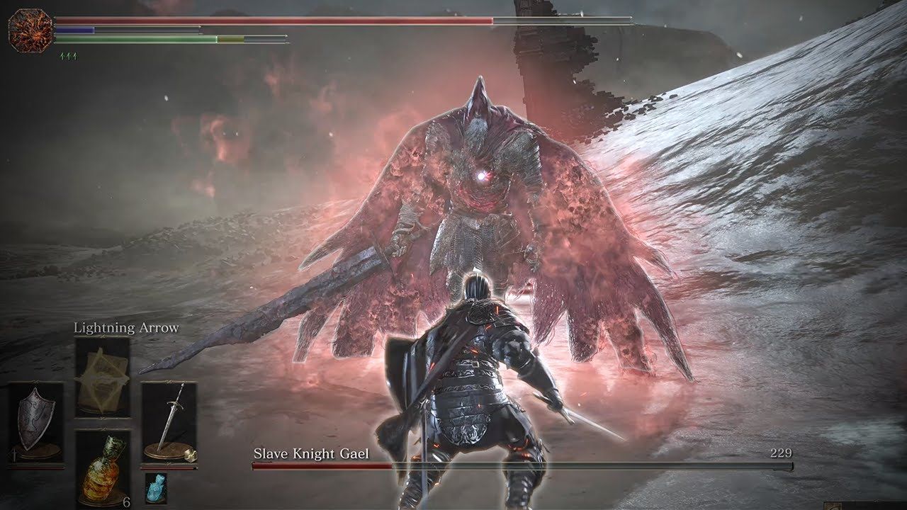 1280x720 Slave Knight GaelK 60 FPS. DARK SOULS III