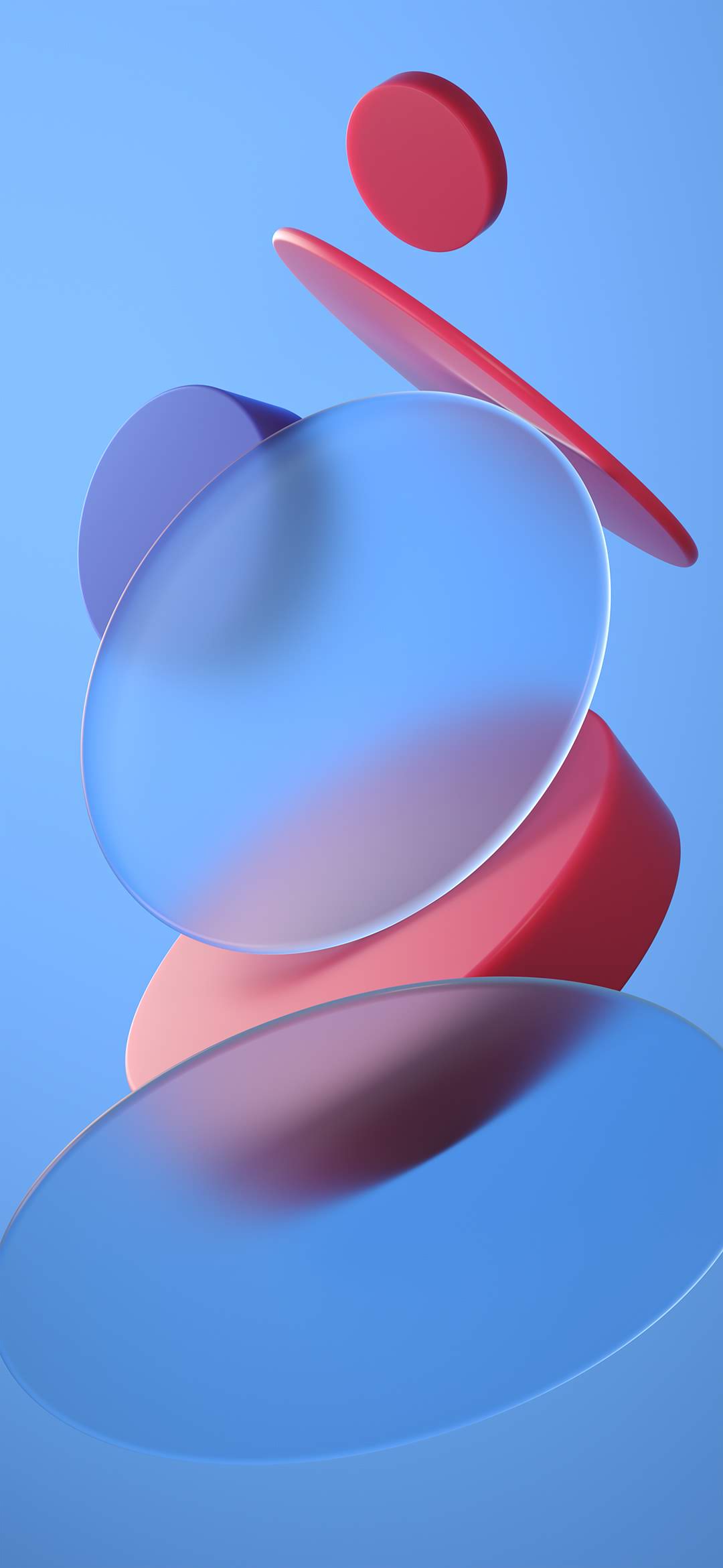 1080x2340 Wallpaper Xiaomi, MIUI Xiaomi mi 9t Pro, Android, Blue, Background Free Image