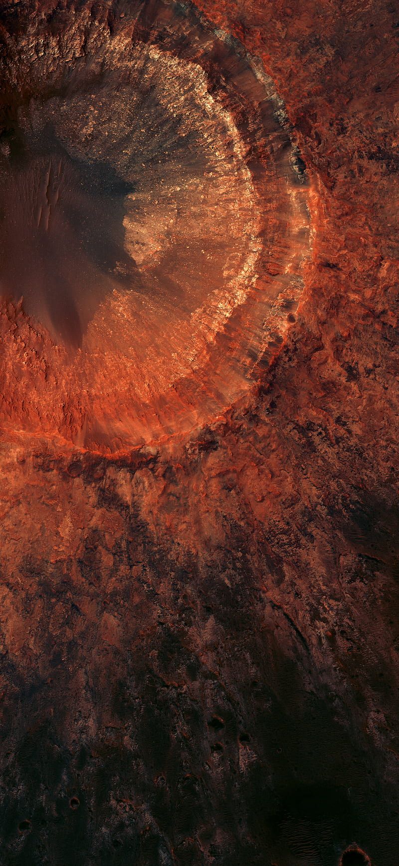 800x1733 Miui mars, redmi, xiaomi, HD phone wallpaper
