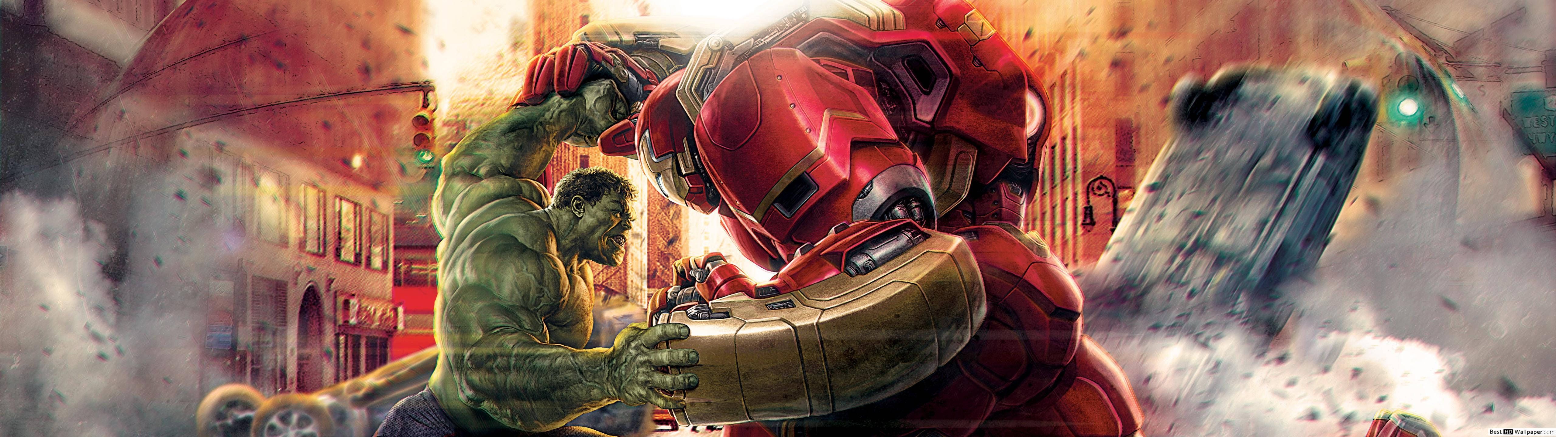 5120x1440 Marvel Background