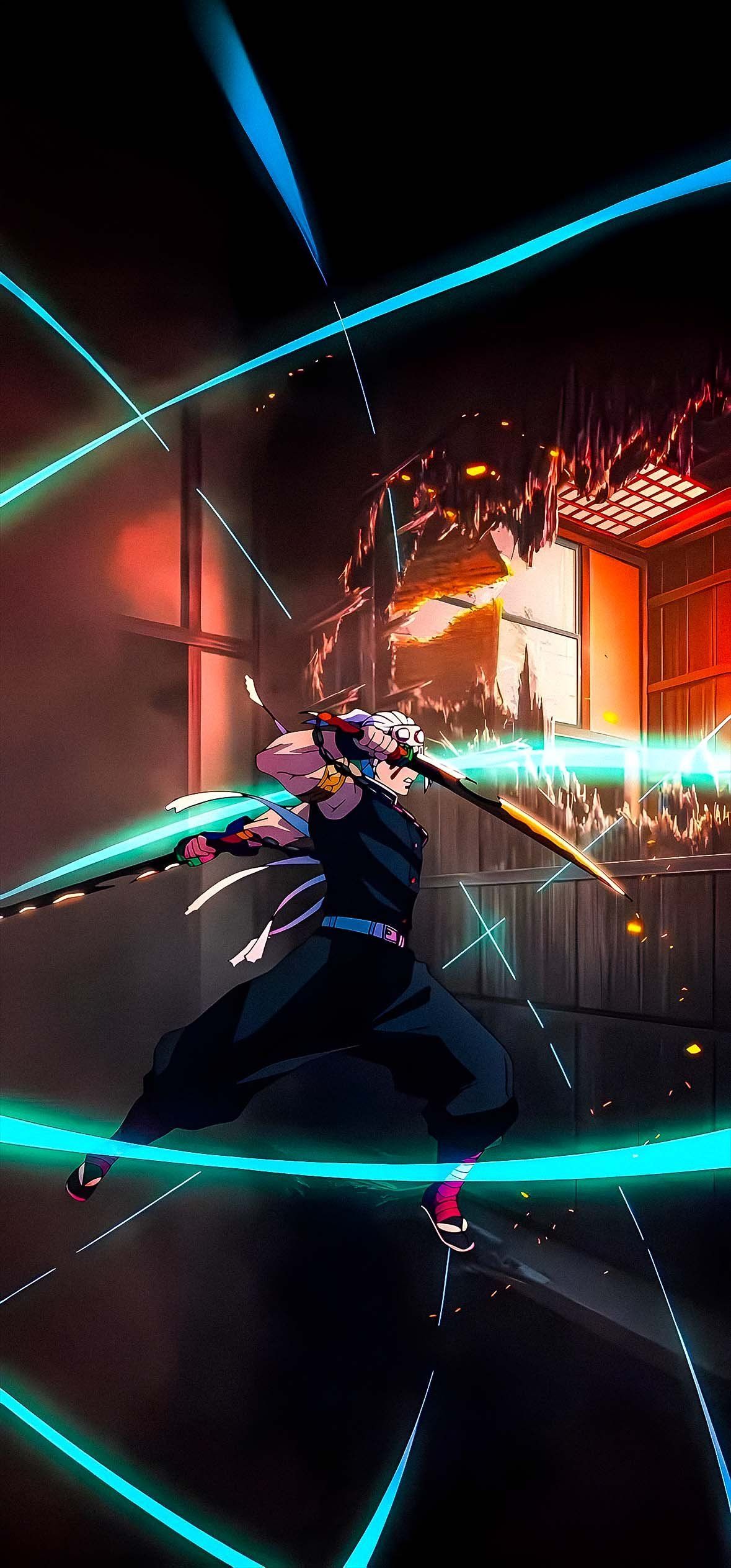 1179x2526 Demon Slayer Wallpaper for iPhone