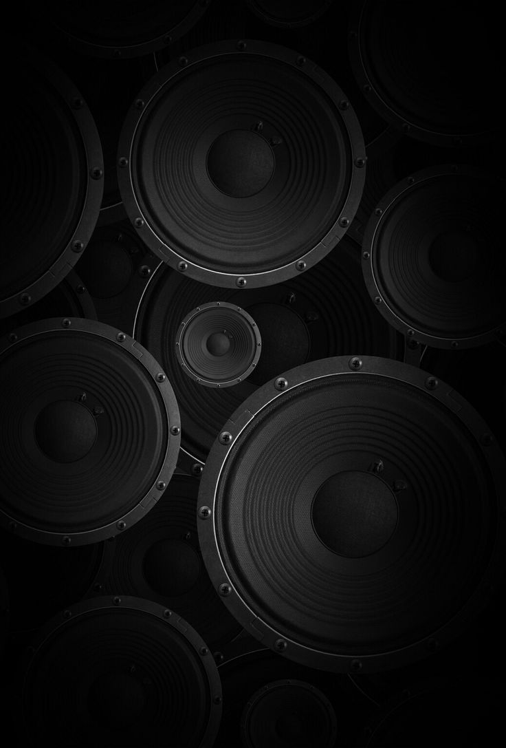 736x1087 Purple Galaxy Wallpaper with Music Speaker