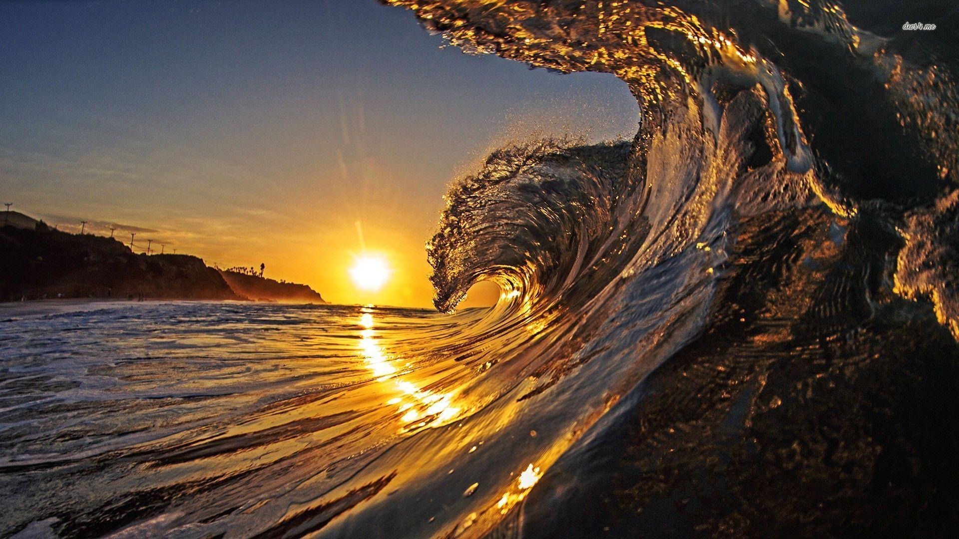 Sunset Wave Wallpapers Top Free Sunset Wave Backgrounds