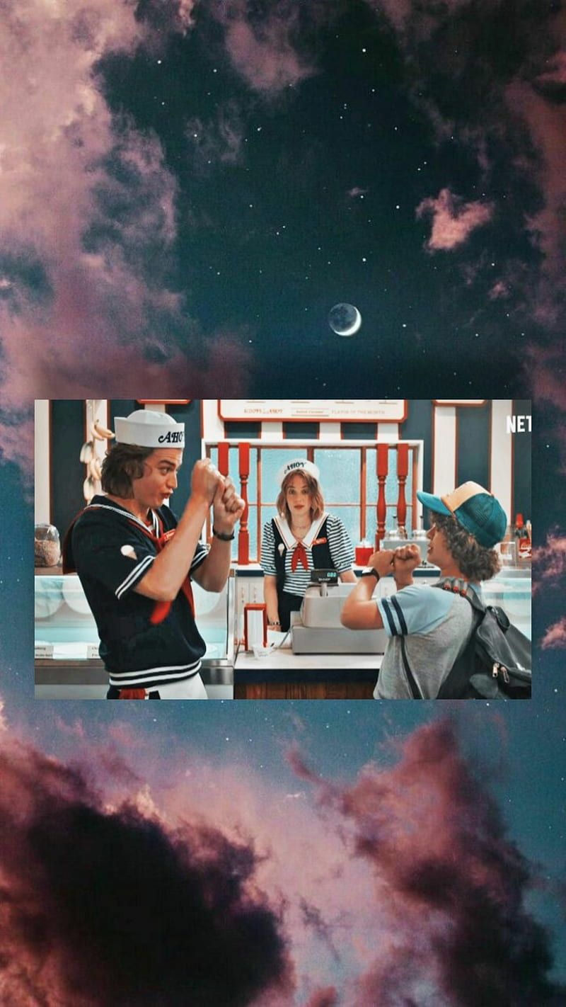 800x1422 ST Steve and Dustin, stranger things, HD phone wallpaper