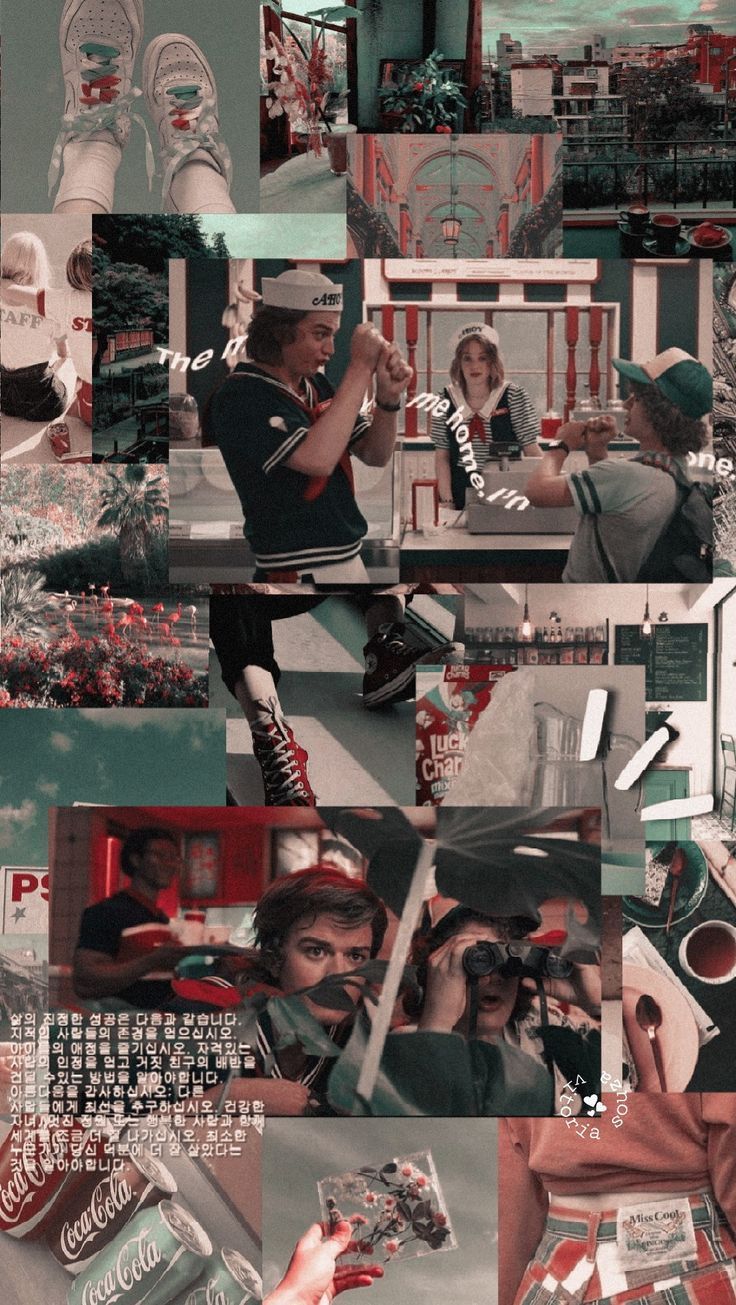 736x1305 Steve e Dustin Lockscreen Wallpaper Aesthetic Stranger Things Friends. Stranger things wallpaper, Stranger things aesthetic