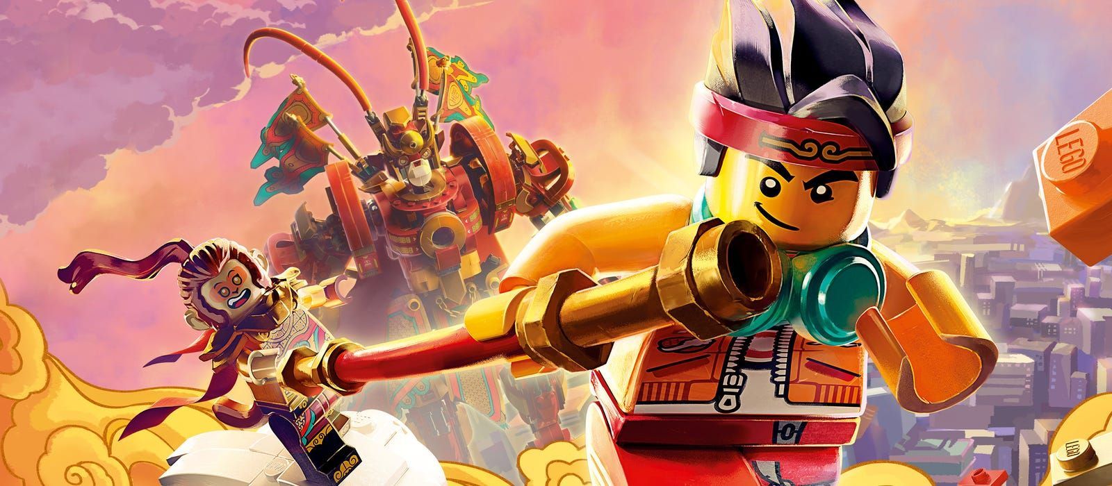 1600x700 Lego Monkie Kid Wallpaper