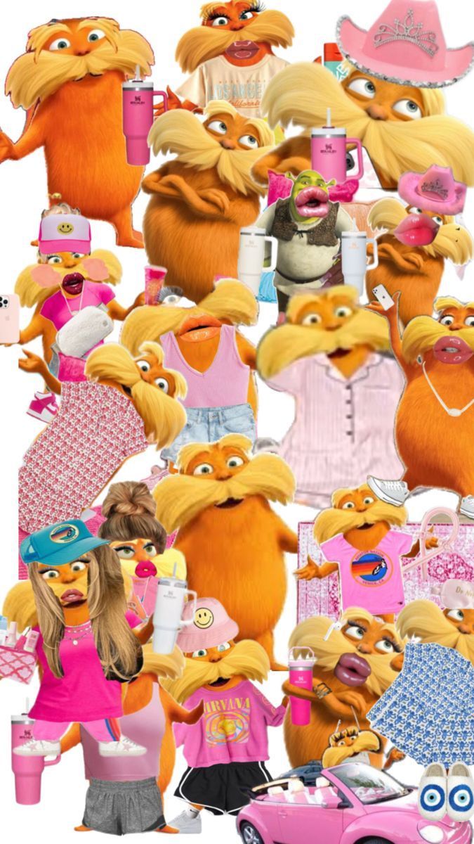 675x1200 Preppy lorax wallpaper