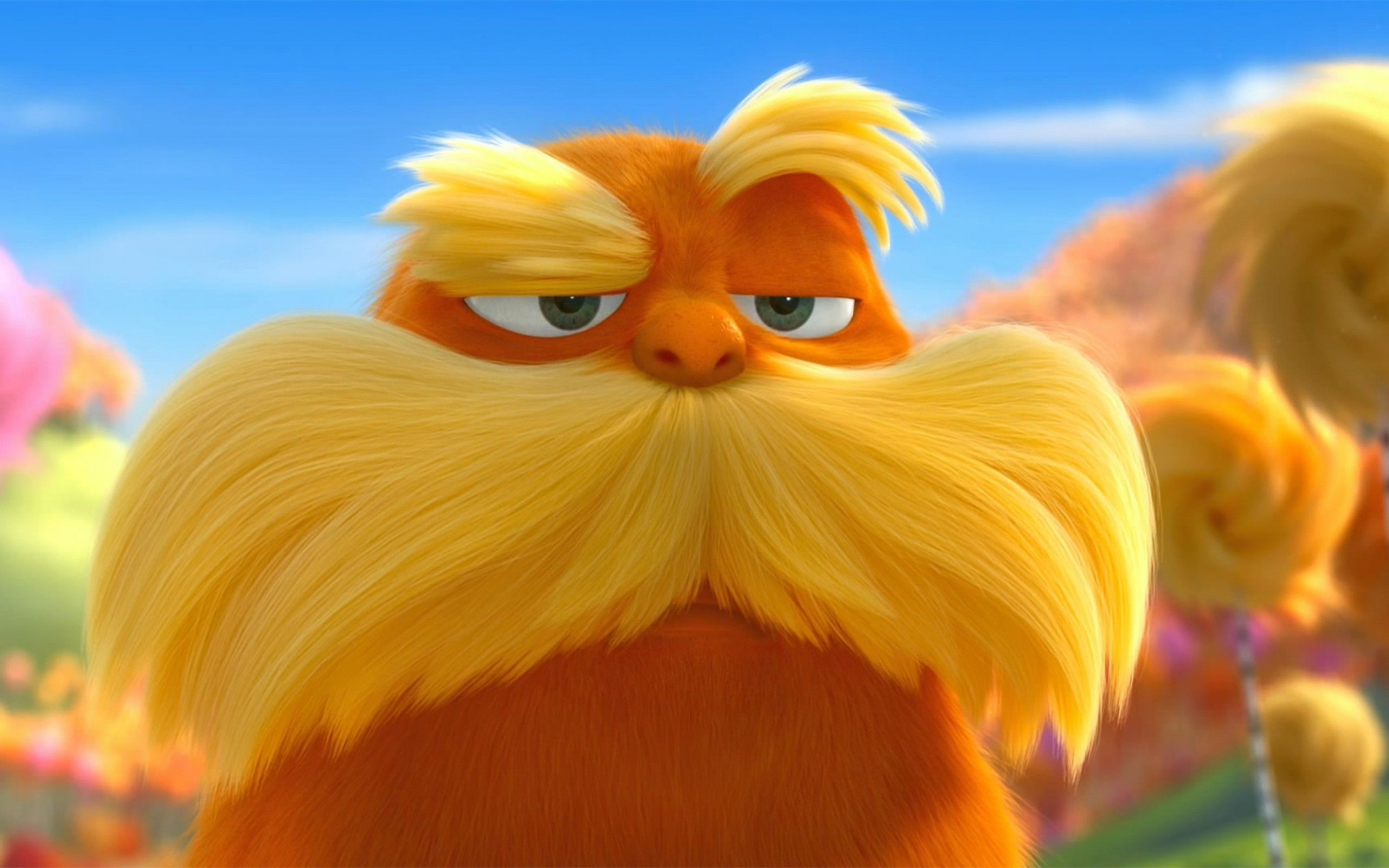 2560x1600 The Lorax Movie HD Wallpaper: A Colorful Adventure in Nature