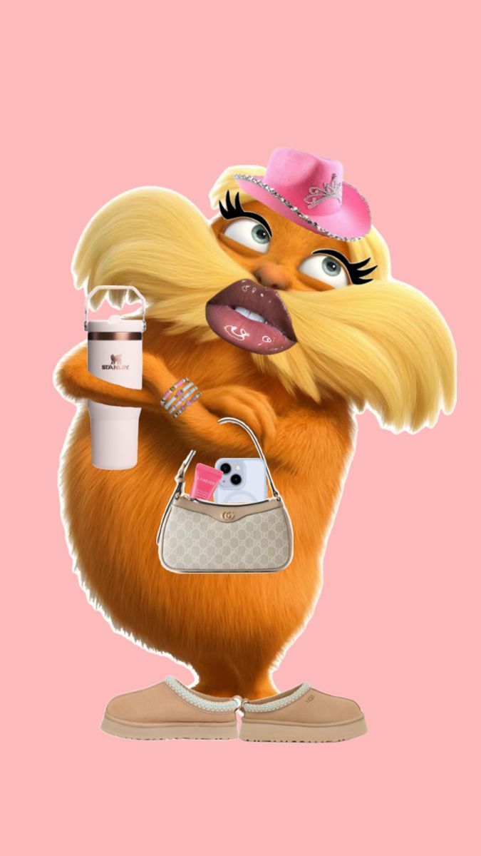 675x1200 Preppy LoraX. The lorax characters, Cute funny pics, Funny pix