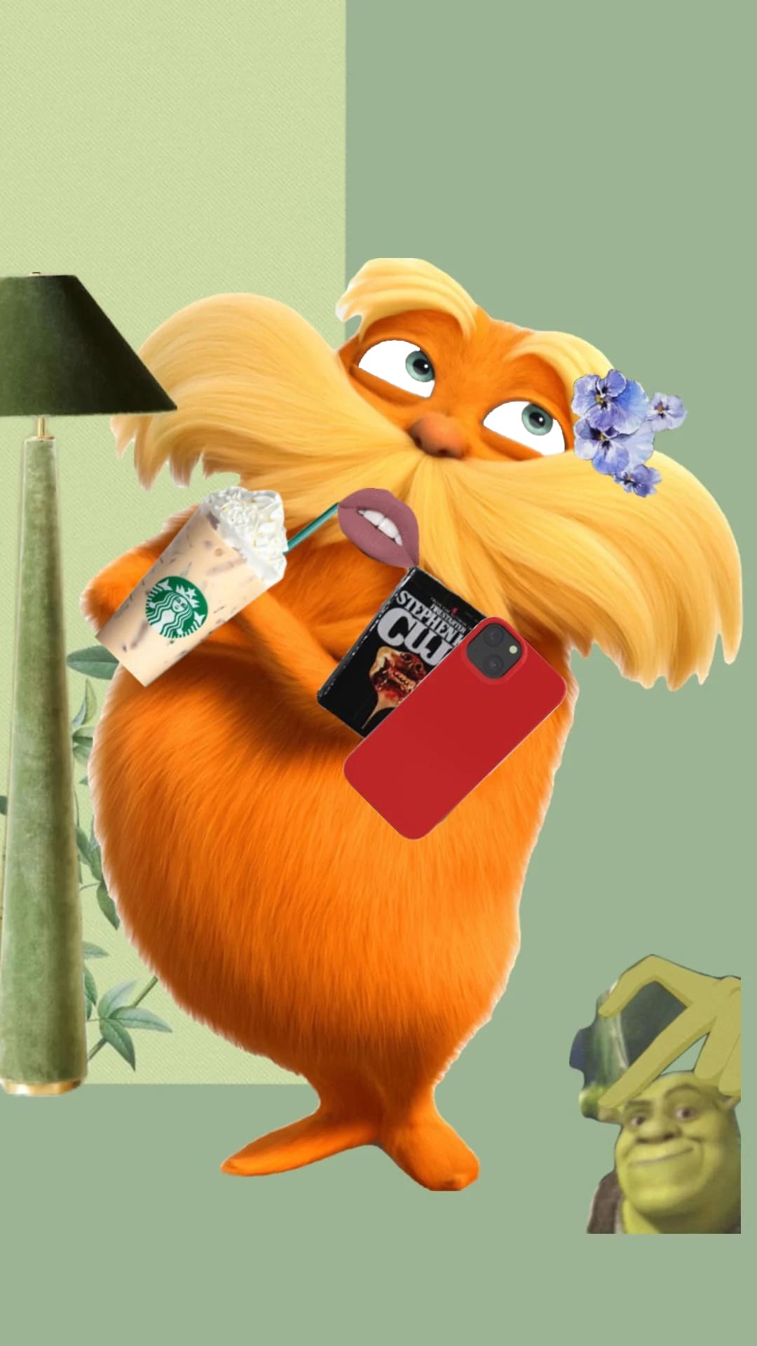 1080x1920 Preppy Lorax Wallpaper