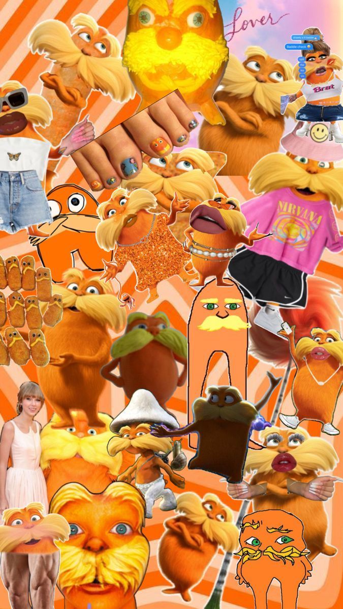 675x1200 The lorax. The lorax, Cute background for iphone, Cute funny pics