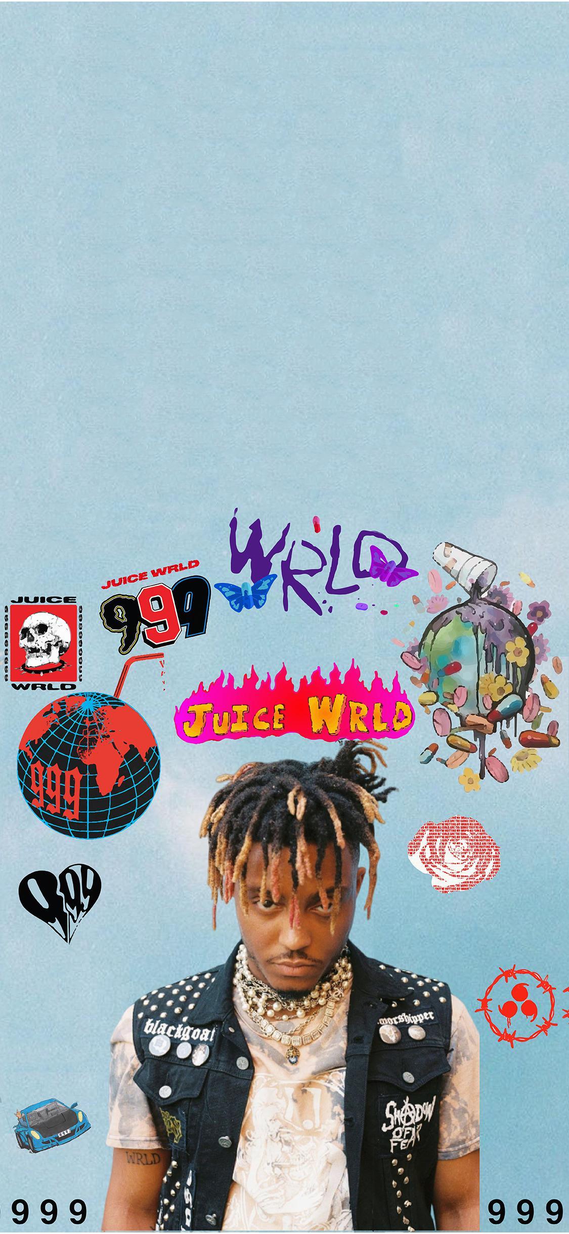 Mobile wallpaper Music Juice Wrld 1385419 download the picture for free