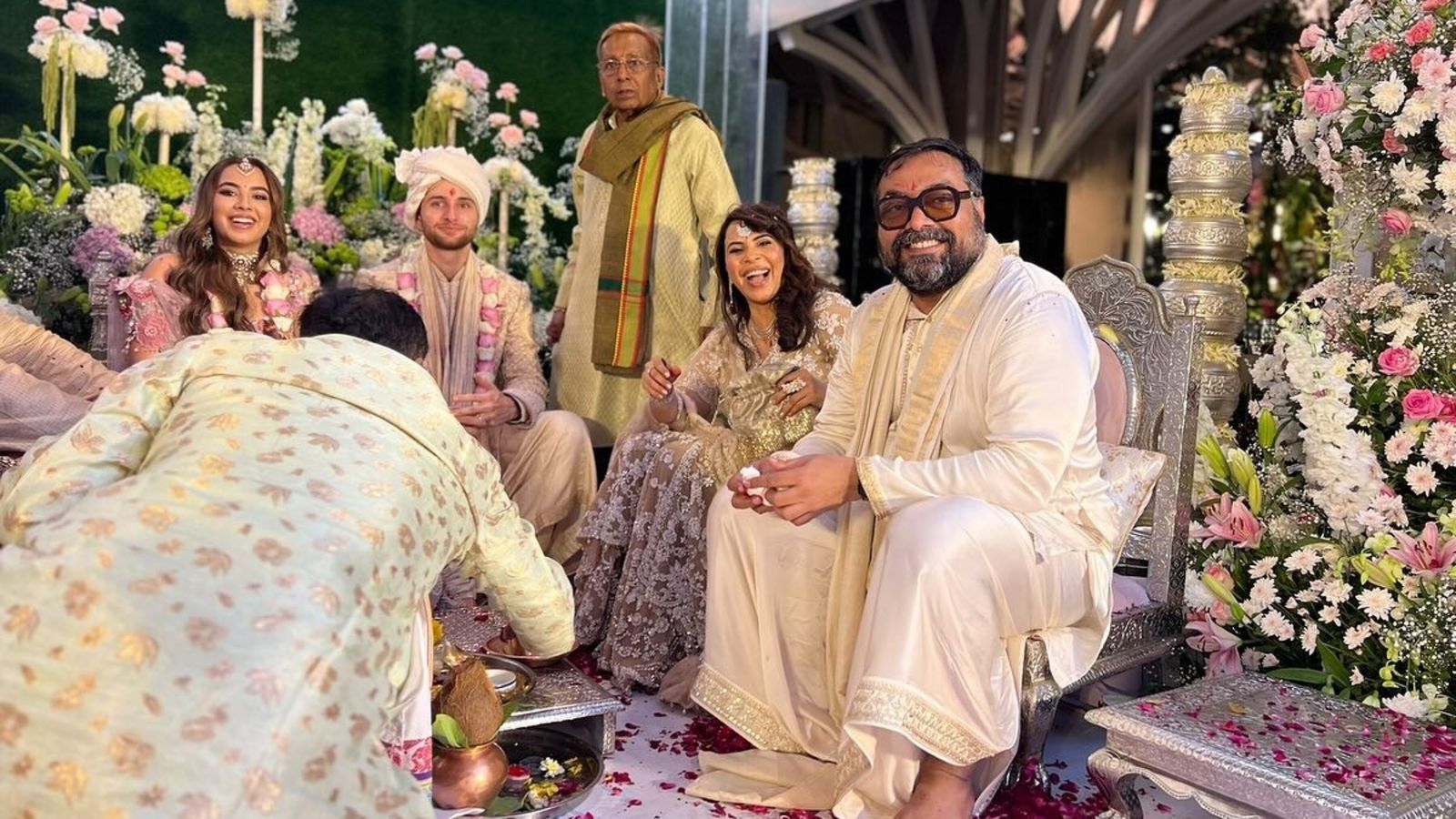 1600x900 Anurag Kashyap says 'ye bhi gayi' as he shares pics from daughter Aaliyah Kashyap's wedding with Shane Gregoire