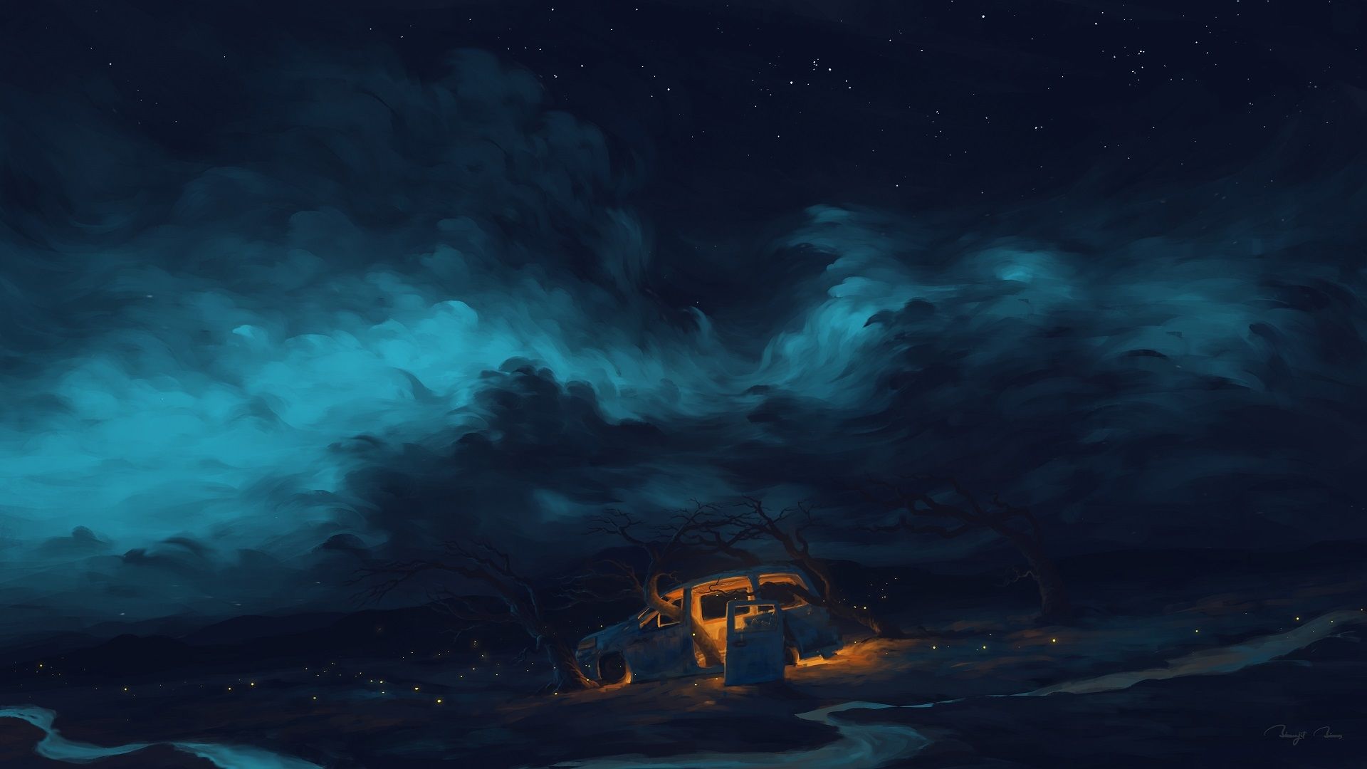 1920x1080 Artistic Night Out Digital Wallpaper, HD Artist 4K Wallpaper, Image and Background